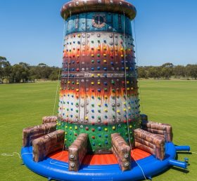 T11-4353 Rusty Rivets Theme Inflatable Climbing Wall