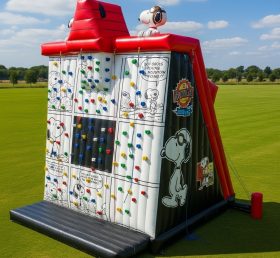 T11-4374 Snoopy Theme Inflatable Climbing Wall