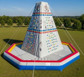T11-4498 American Indian Theme Inflatable Climbing Wall