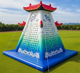 T11-4531 Chinese Style Theme Inflatable Climbing Wall