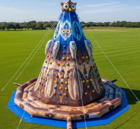 T11-4648 Owl Theme Inflatable Climbing Wall