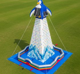 T11-4663 Penguin Theme Inflatable Climbing Wall
