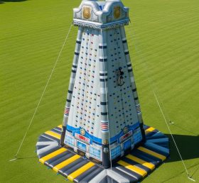 T11-4674 Police Station Theme Inflatable Climbing Wall