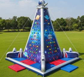 T11-4697 Space Theme Inflatable Climbing Wall