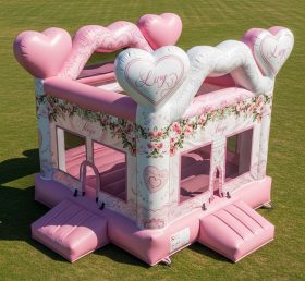 T2-8668 Weddings Theme Inflatable Bouncer