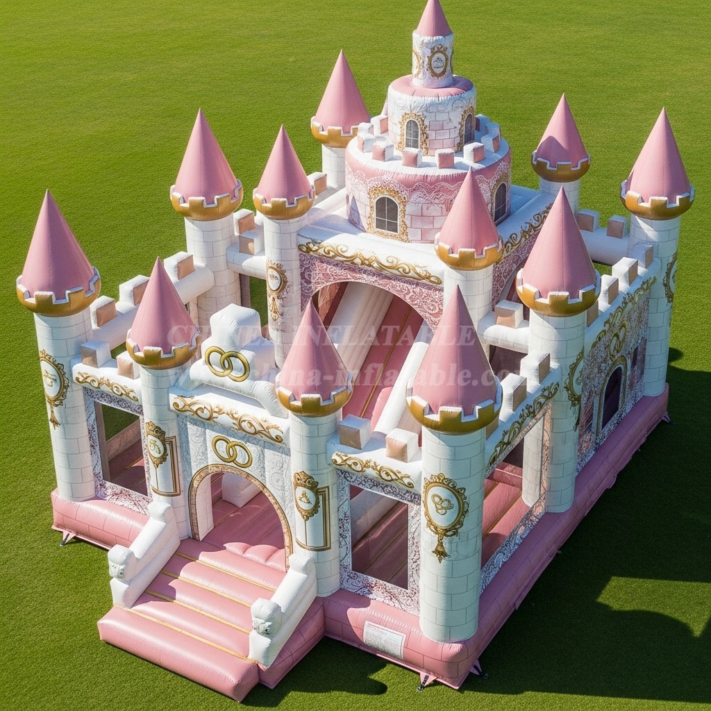 T2-8693 Weddings Theme Inflatable Castles