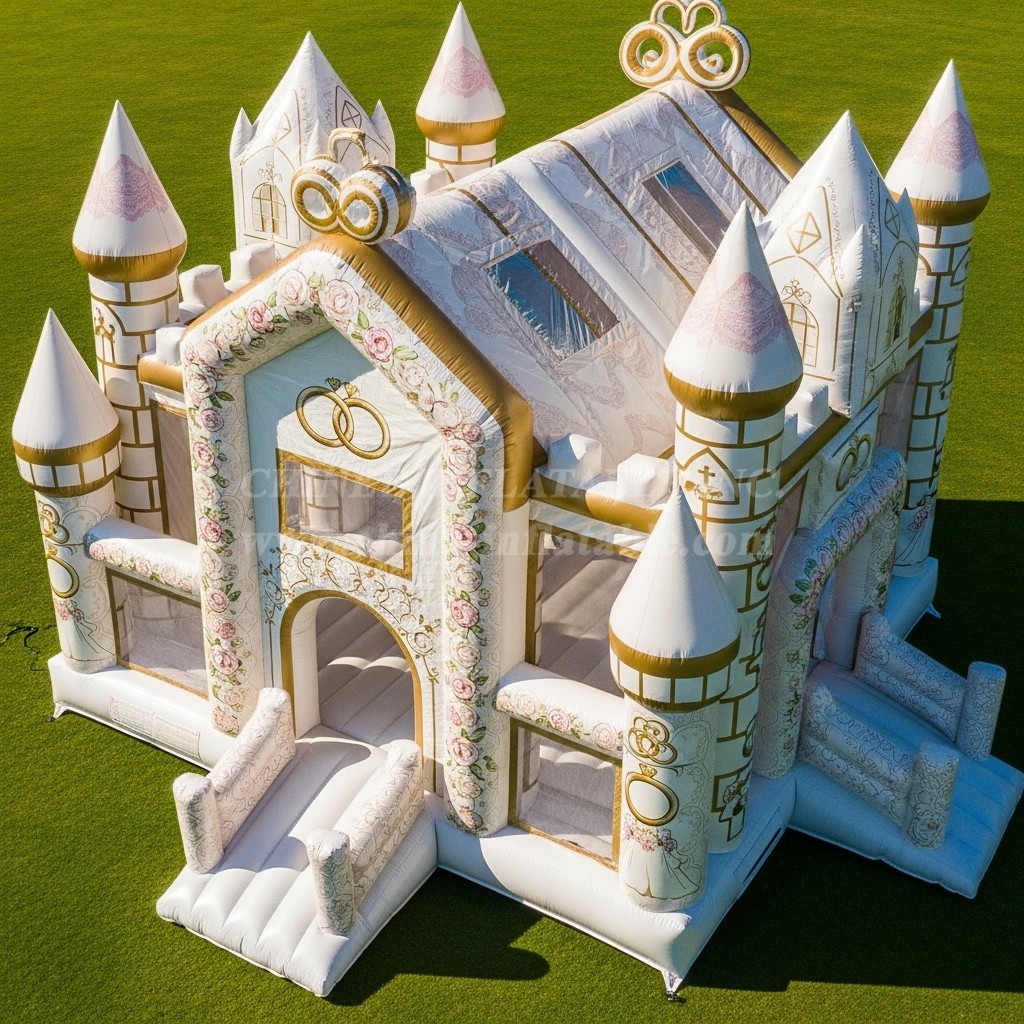 T2-8697 Weddings Theme Inflatable Castles