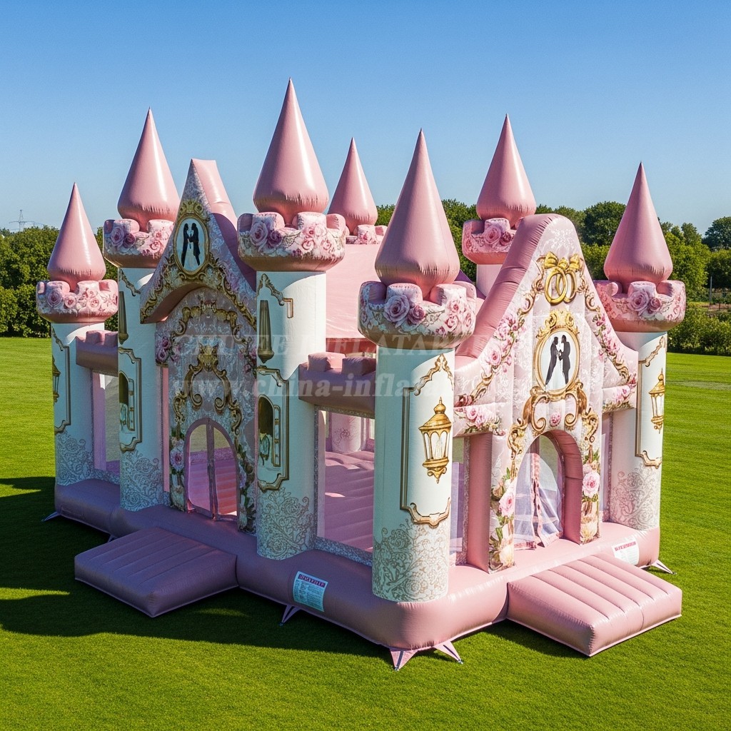 T2-8707 Weddings Theme Inflatable Castles