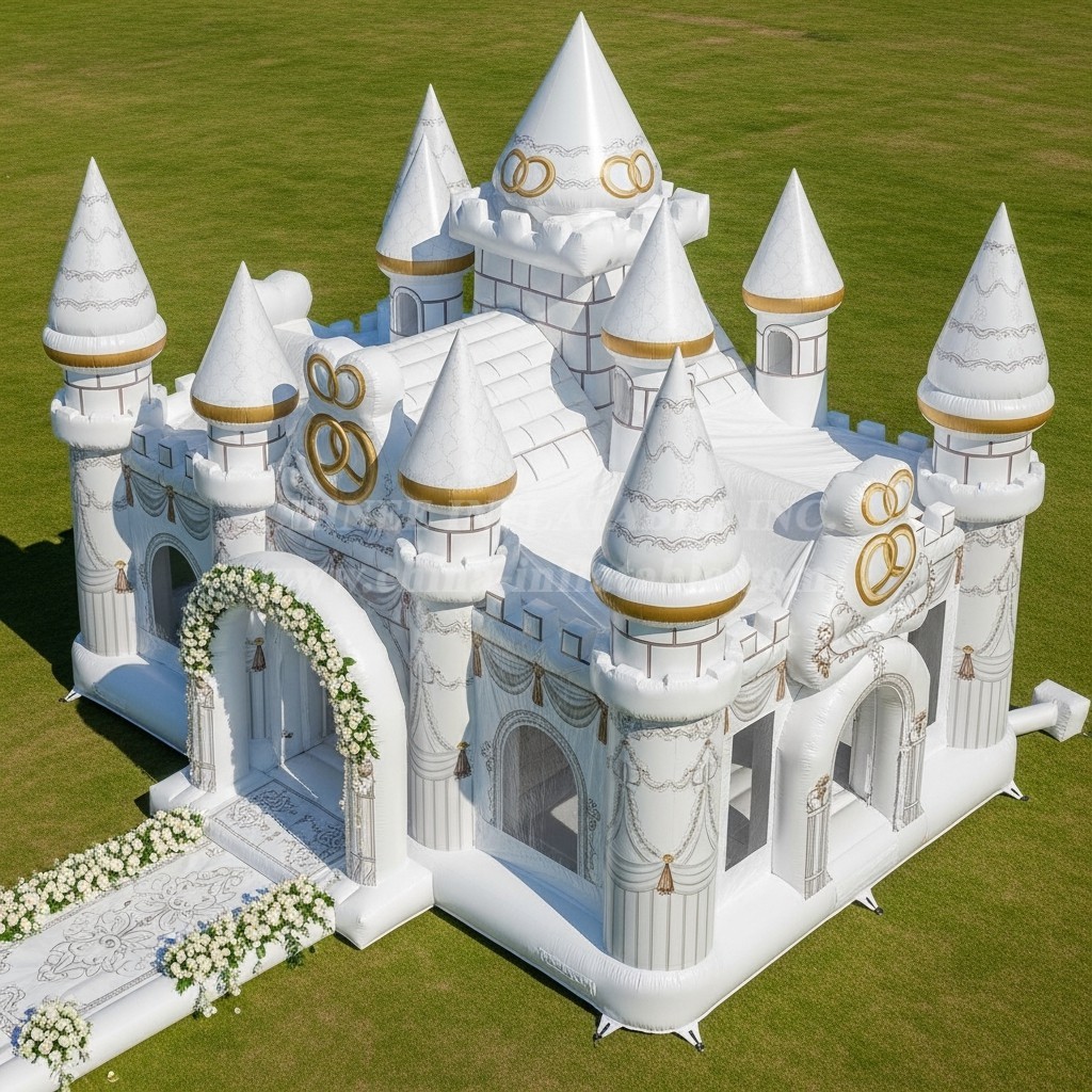 T2-8726 Weddings Theme Inflatable Castles