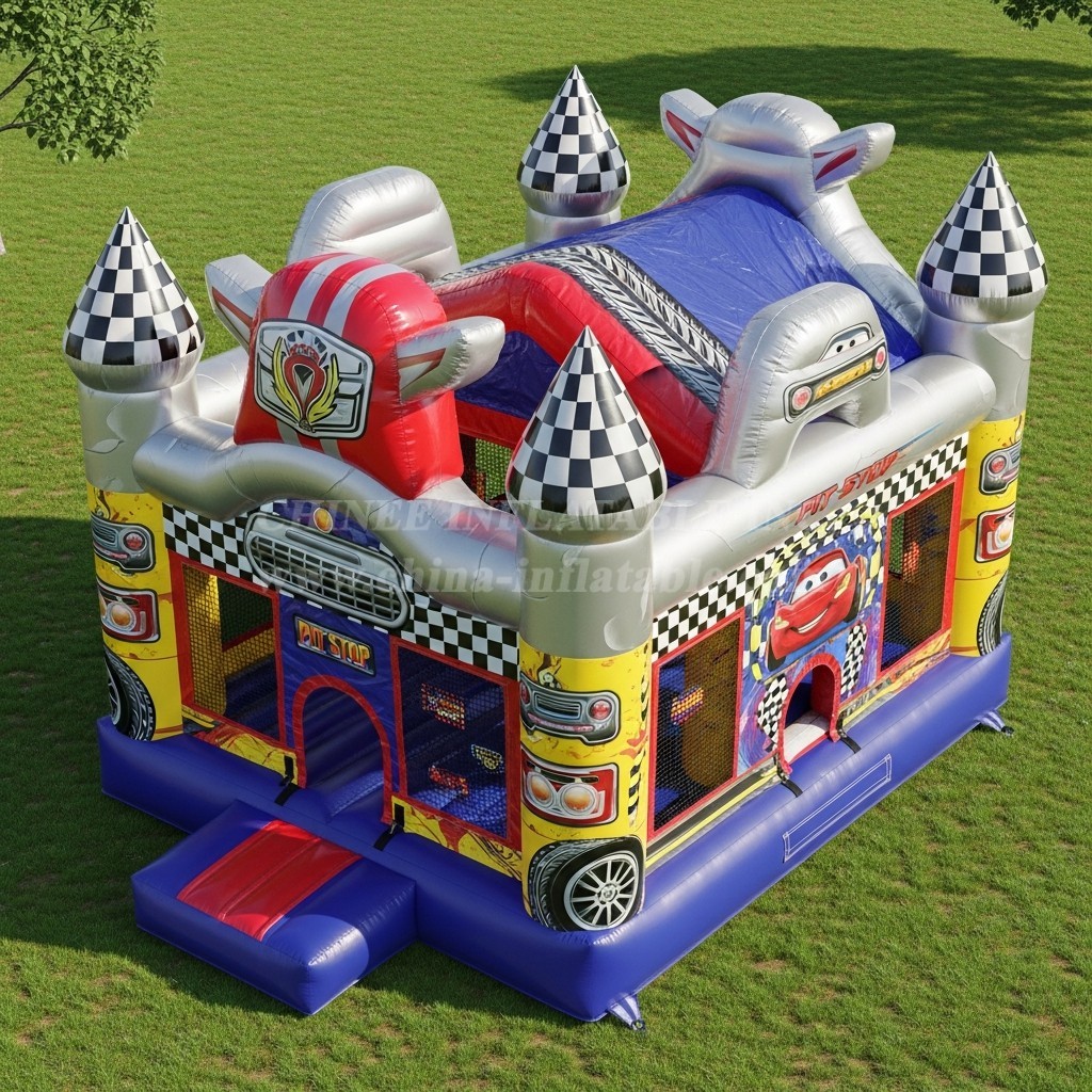 T5-2031 Cars Theme Inflatable Castles