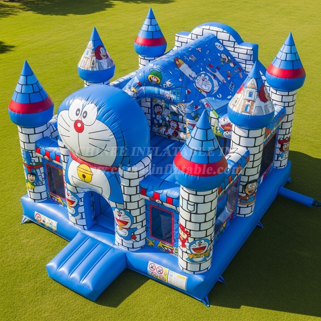 T5-2045 Doraemon Theme Inflatable Castles