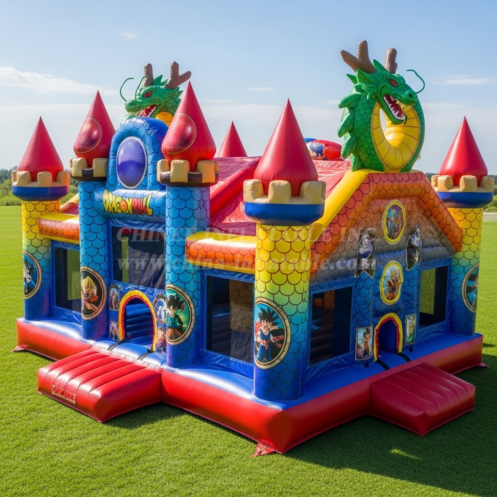 T5-2047 Dragon Ball Theme Inflatable Castles