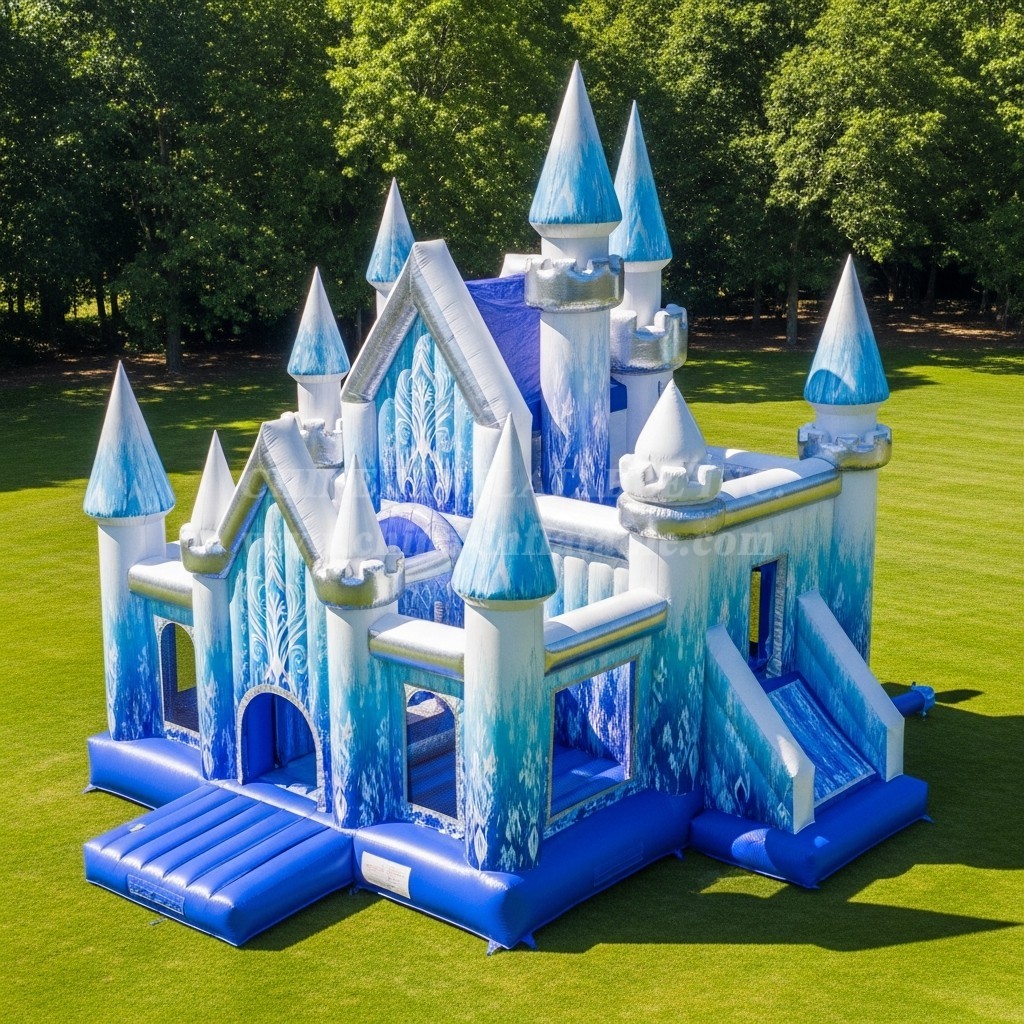 T5-2053 Frozen Theme Inflatable Castles