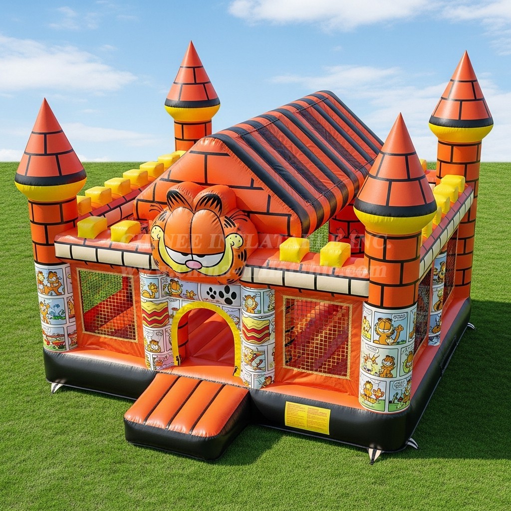 T5-2054 Garfield Theme Inflatable Castles