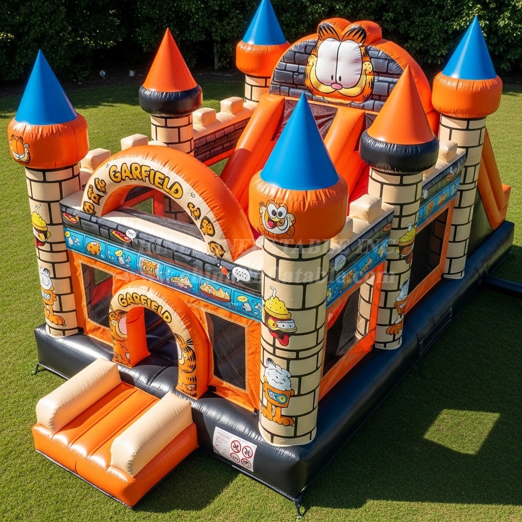 T5-2056 Garfield Theme Inflatable Castles