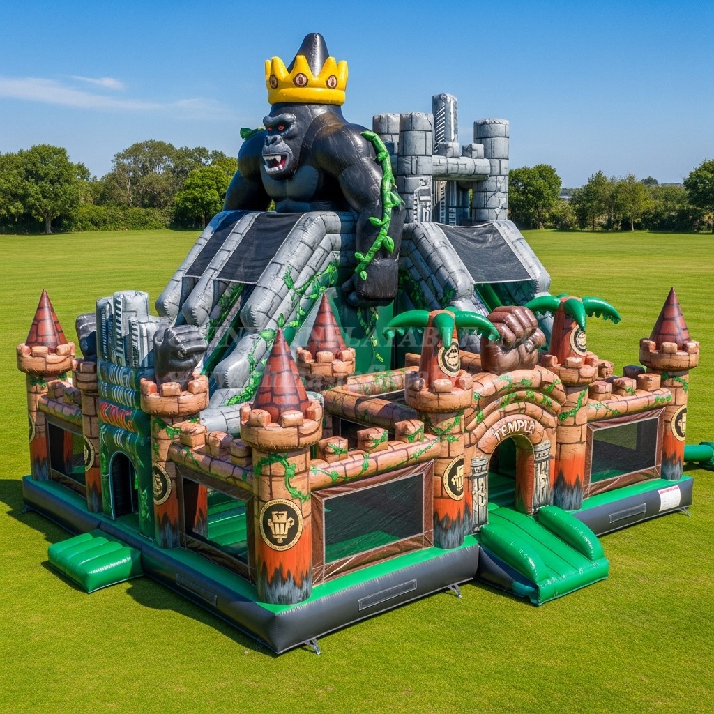 T5-2065 King Kong Theme Inflatable Castles