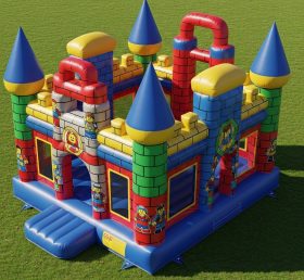 T5-2069 Lego Theme Inflatable Castles
