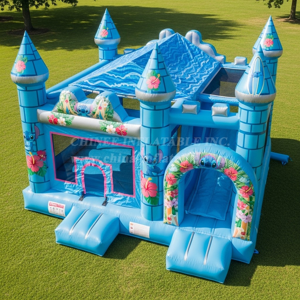 T5-2072 Lilo & Stitch Theme Inflatable Castles