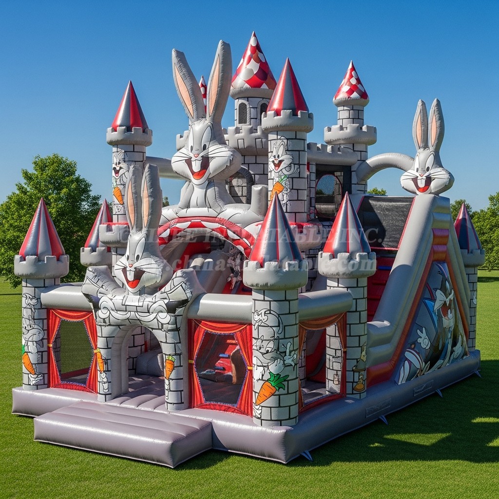 T5-2078 Looney Tunes Theme Inflatable Castles