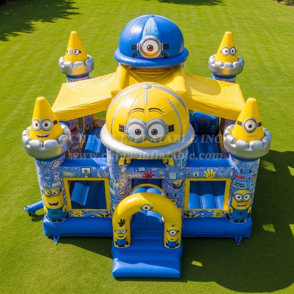 T5-2089 Minions Theme Inflatable Castles