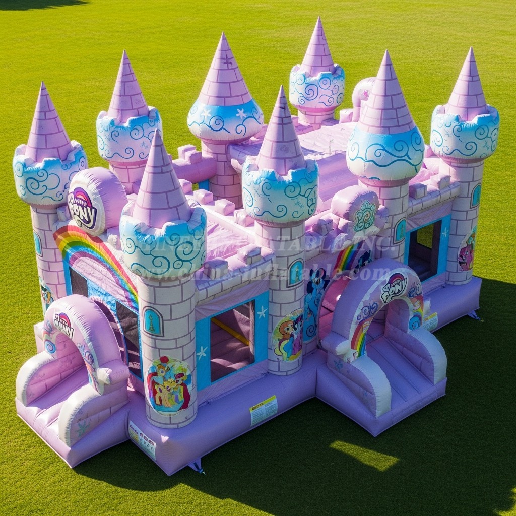 T5-2095 My Little Pony Theme Inflatable Castles
