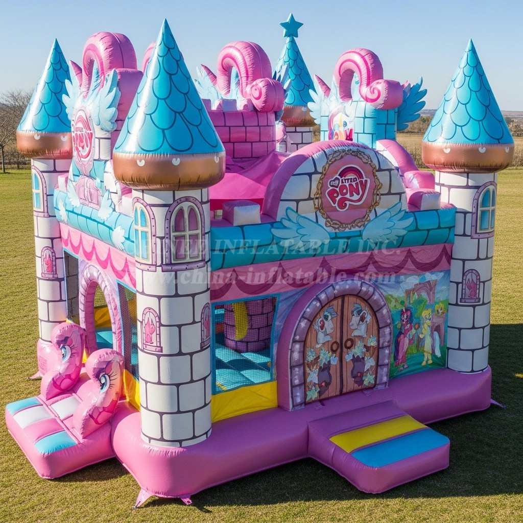 T5-2097 My Little Pony Theme Inflatable Castles