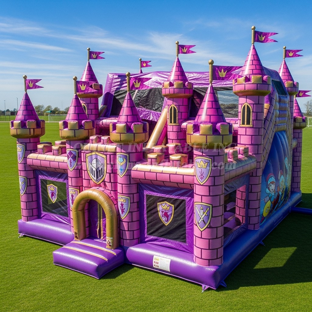 T5-2103 Nella Knight Theme Inflatable Castles