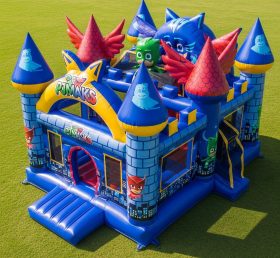 T5-2116 PJ Masks Theme Inflatable Castles