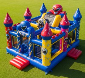 T5-2124 Power Rangers Theme Inflatable Castles
