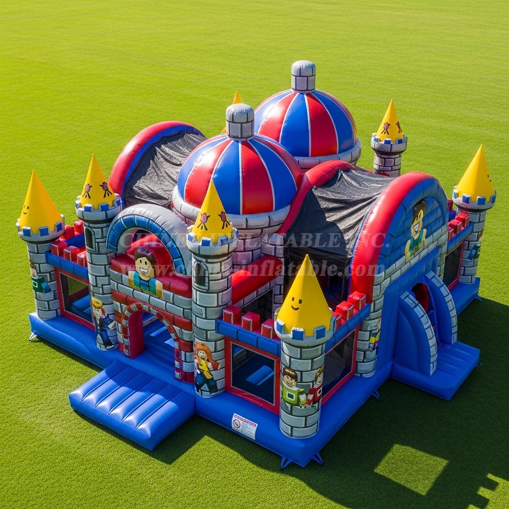 T5-2130 Roblox Theme Inflatable Castles