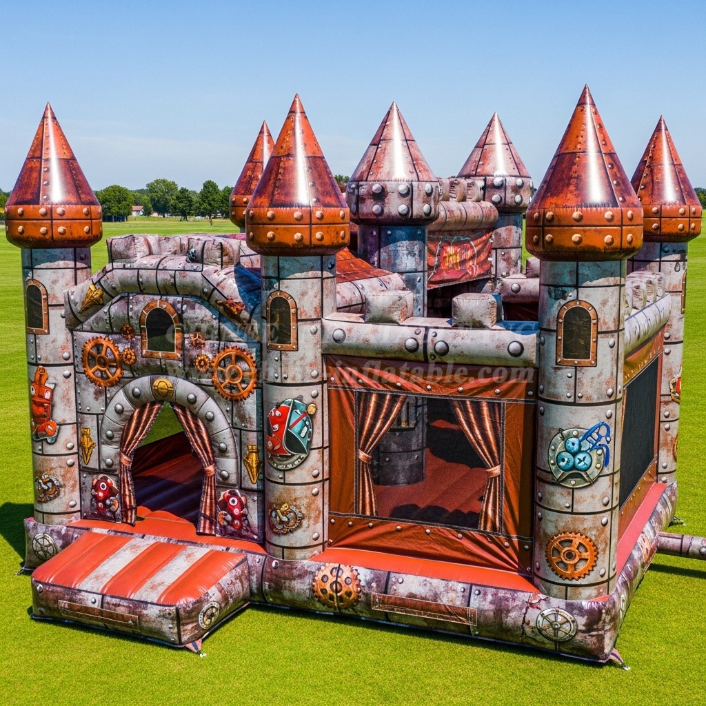 T5-2131 Rusty Rivets Theme Inflatable Castles