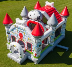 T5-2143 Snoopy Theme Inflatable Castles