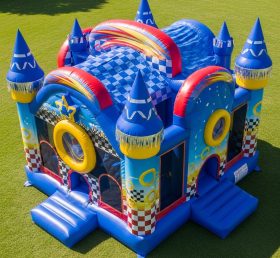 T5-2147 Sonic Theme Inflatable Castles