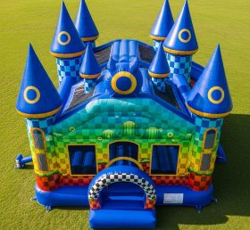 T5-2148 Sonic Theme Inflatable Castles