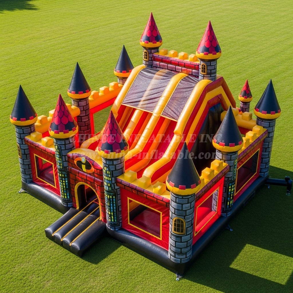 T5-2177 The Incredibles Theme Inflatable Castles