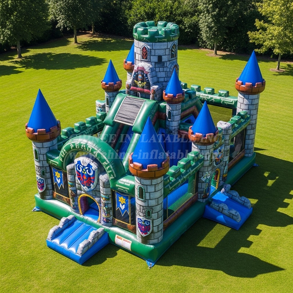 T5-2179 The Legend of Zelda Theme Inflatable Castles