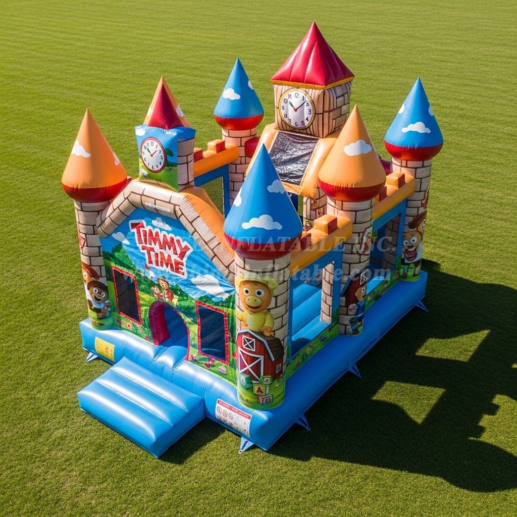 T5-2197 Timmy Time Theme Inflatable Castles