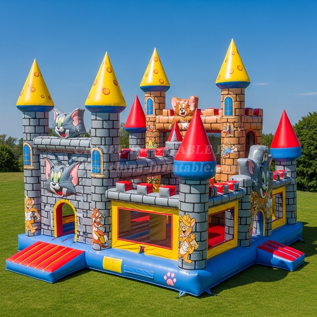 T5-2205 Tom and Jerry Theme Inflatable Castles