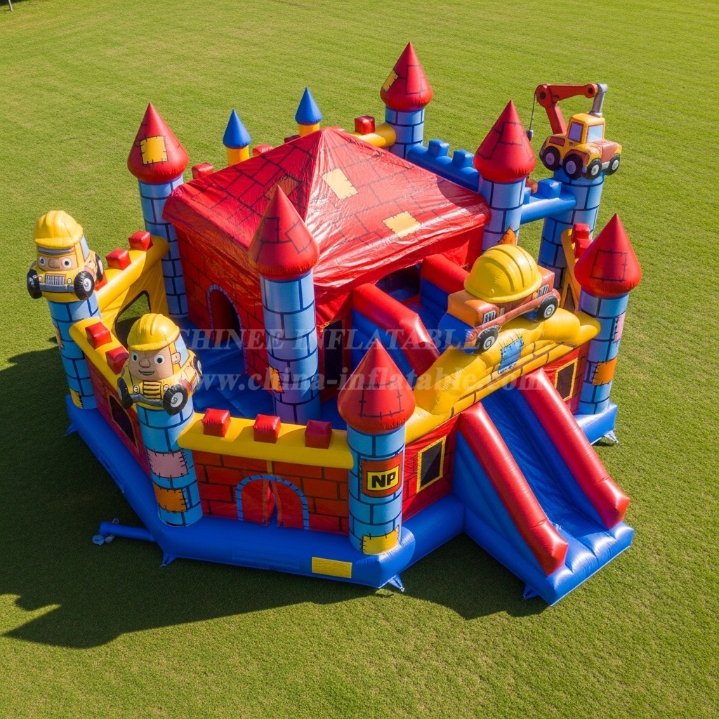 T5-2260 Bob the Builder Theme Inflatable Castles