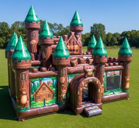 T5-2264 Boonie Bears Theme Inflatable Castles