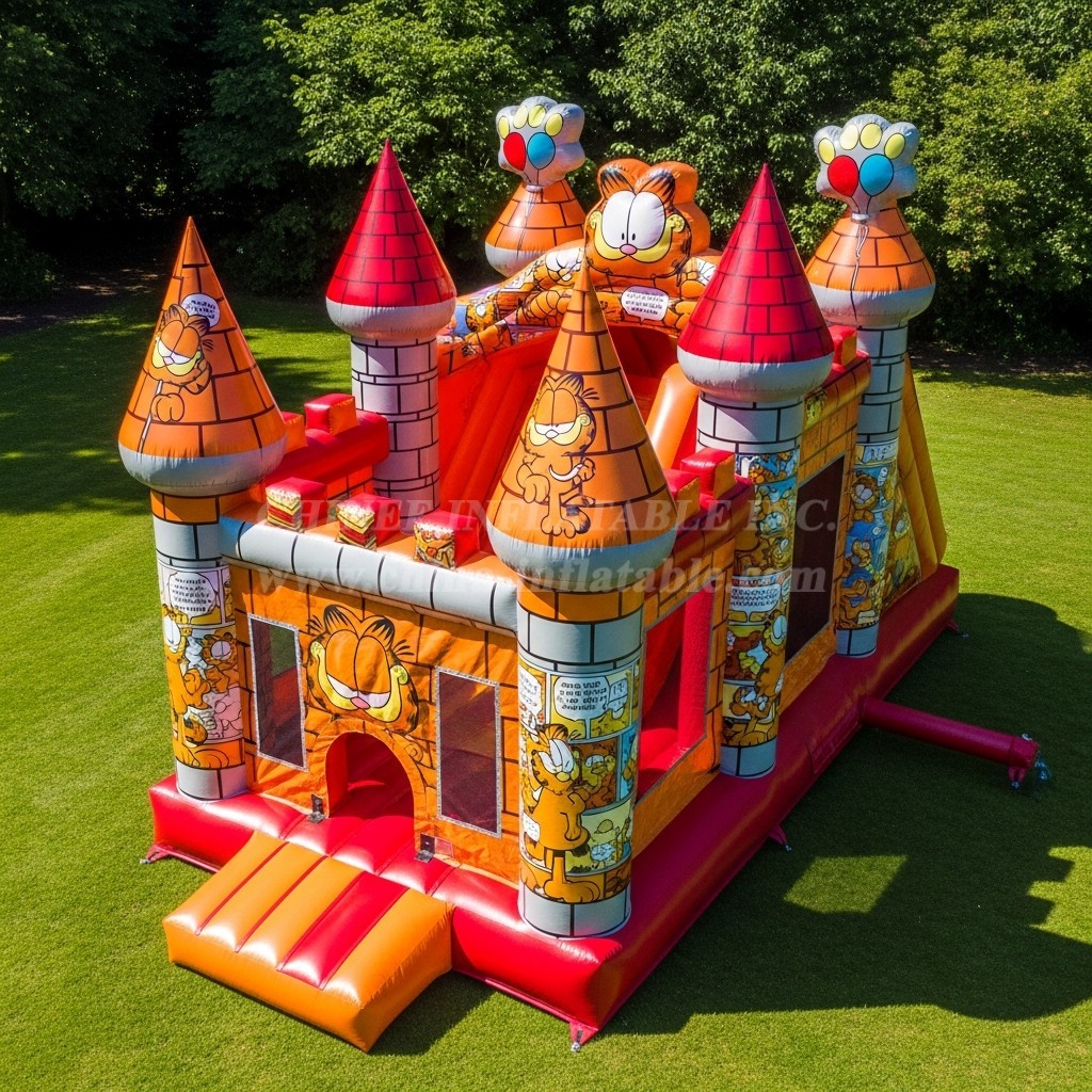 T5-2308 Garfield Theme Inflatable Castles