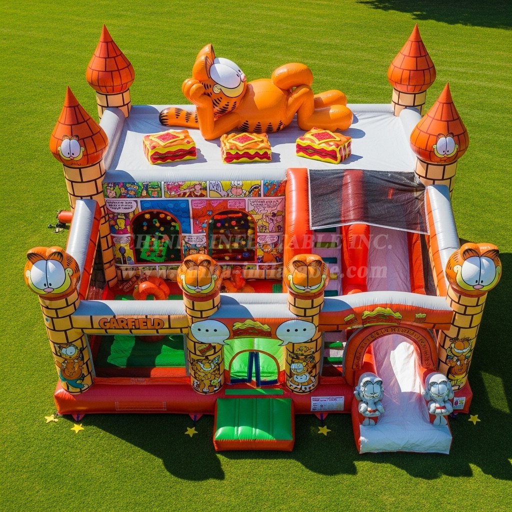 T5-2309 Garfield Theme Inflatable Castles