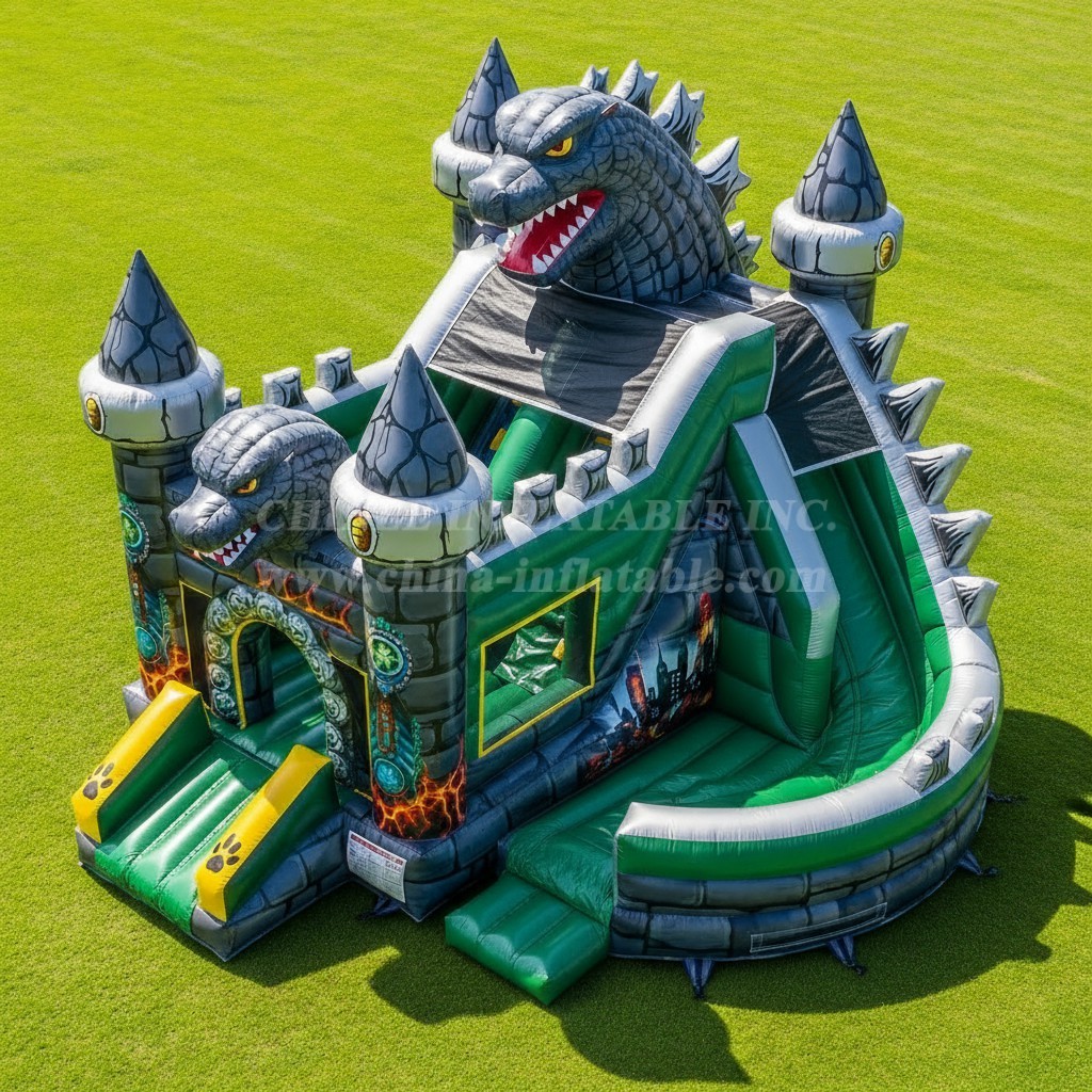 T5-2314 Godzilla Theme Inflatable Castles