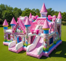 T5-2323 Hello Kitty Theme Inflatable Castles
