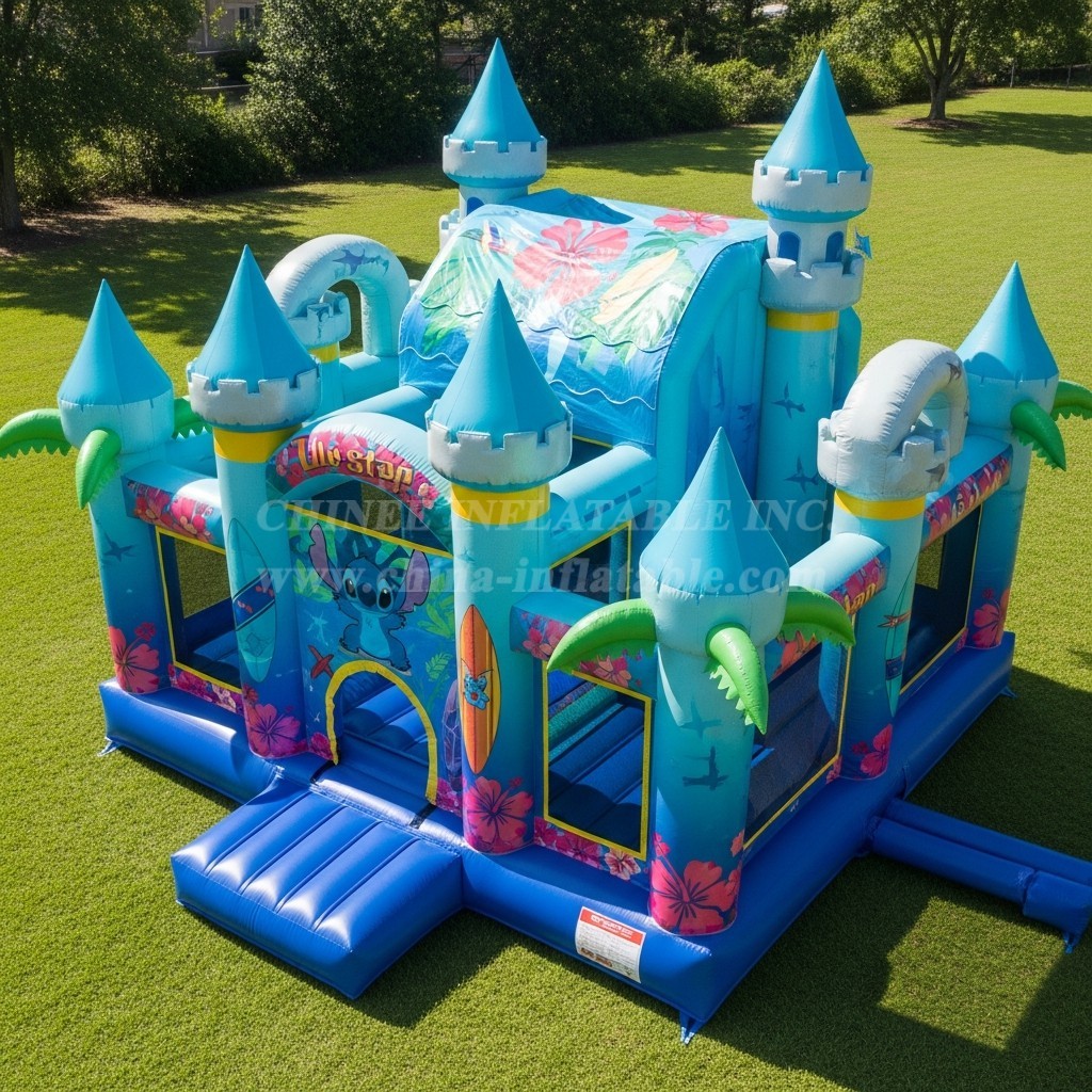 T5-2338 Lilo & Stitch Theme Inflatable Castles