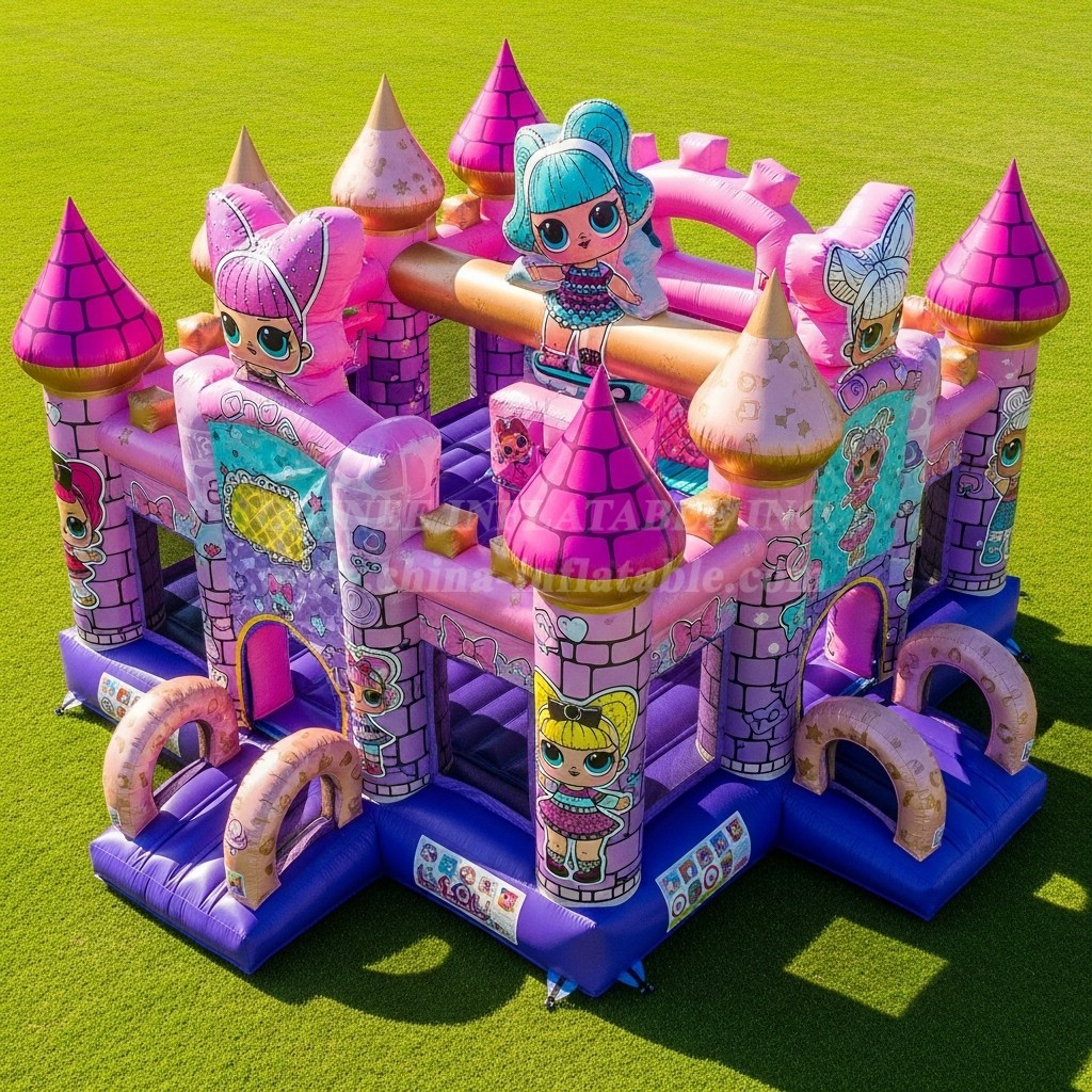 T5-2343 L.O.L. SURPRISE Theme Inflatable Castles
