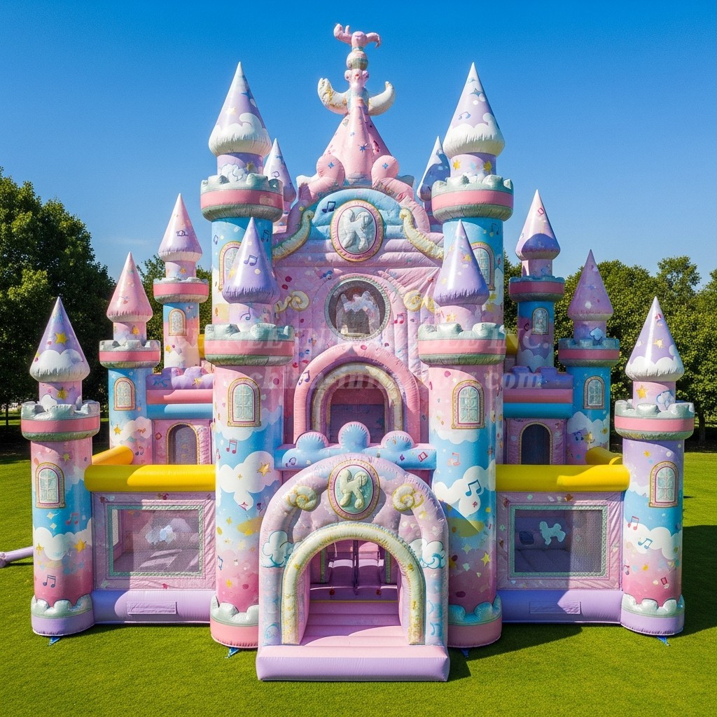T5-2383 My Little Pony Theme Inflatable Castles