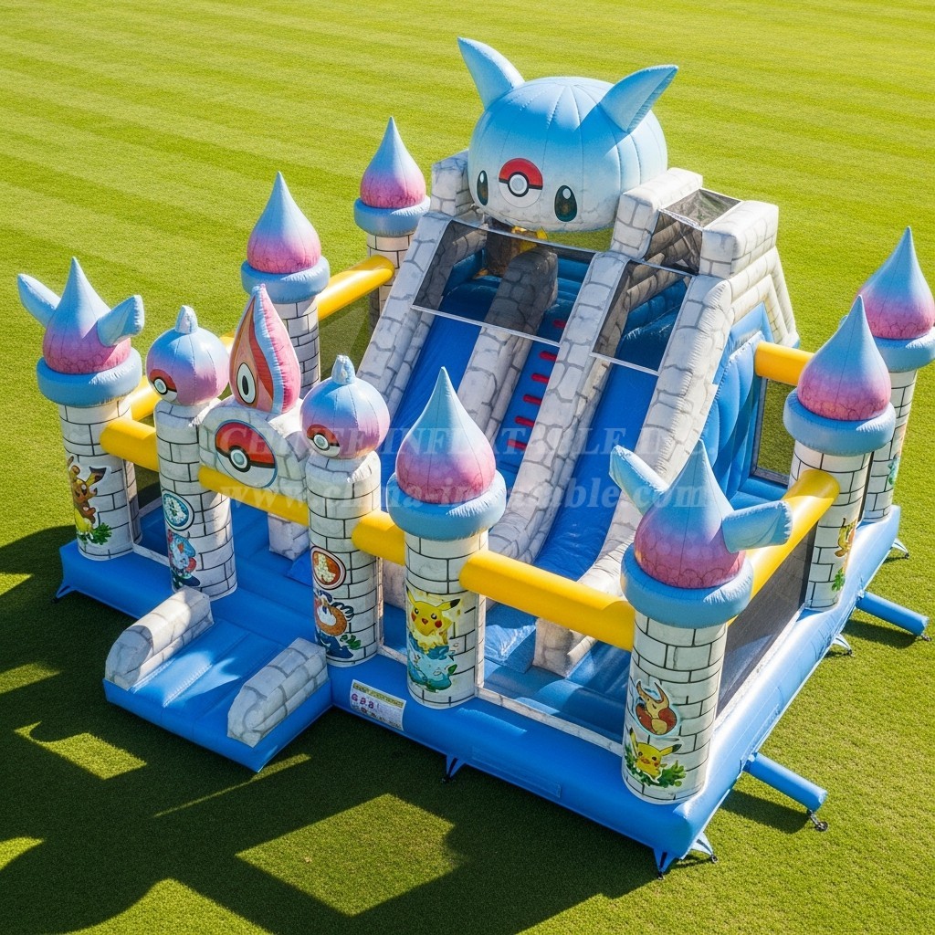 T5-2413 Pokemon Theme Inflatable Castles