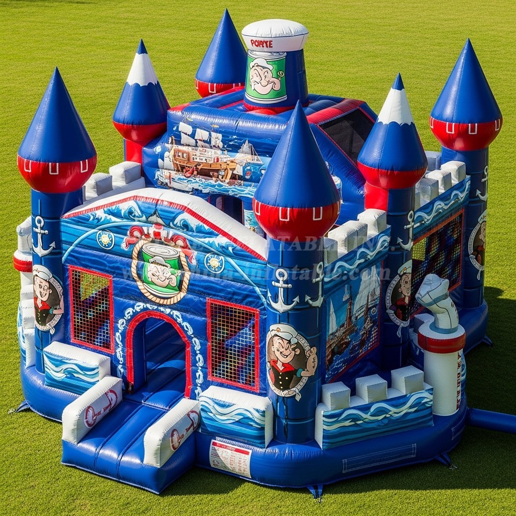 T5-2415 Popeye Theme Inflatable Castles