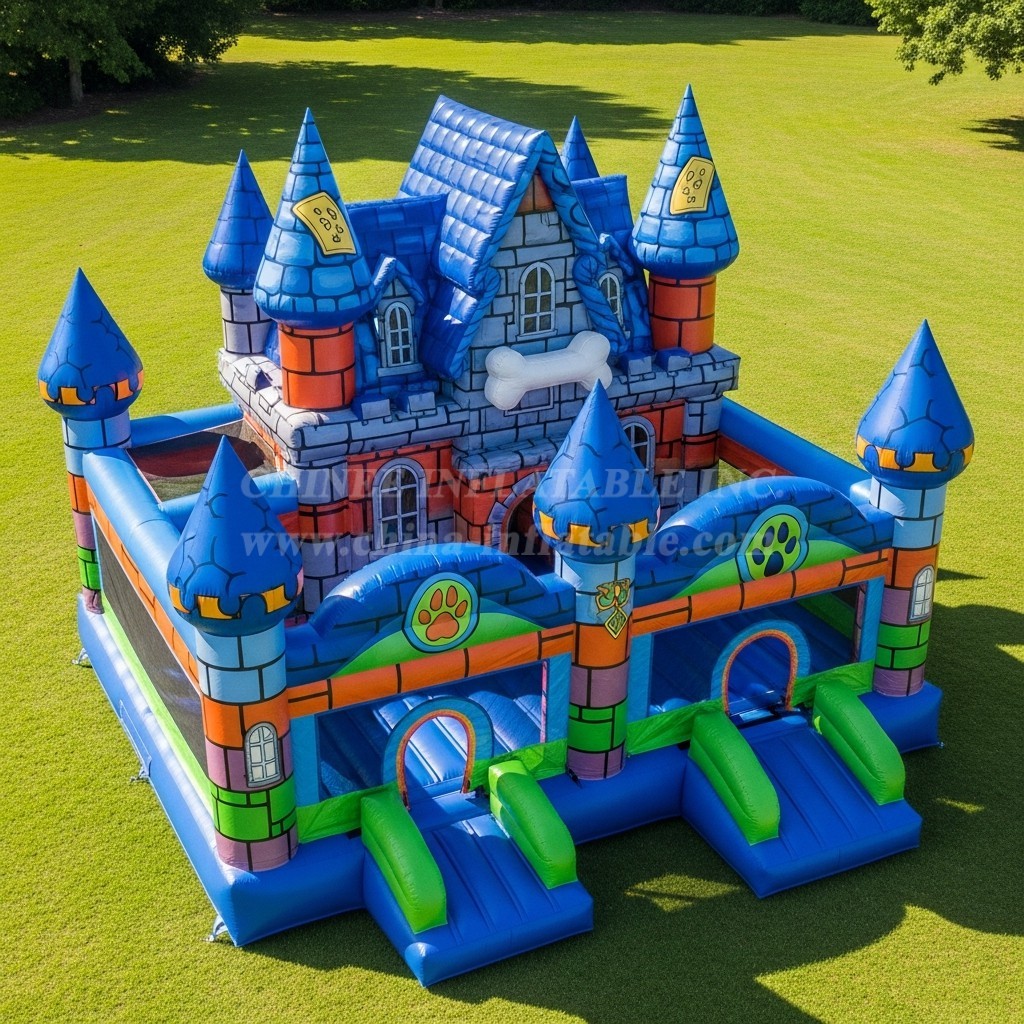 T5-2432 Scooby-Doo Theme Inflatable Castles